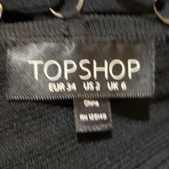 Top Shop lace-up back dress - Picture 10 of 14